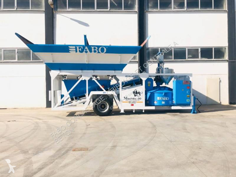 اسمنت Fabo  MINIMIX-30M3/H MINI CENTRALE À...