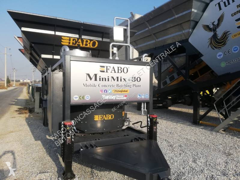 Betong Fabo  MINIMIX-30M3/H MINI CENTRALE À...