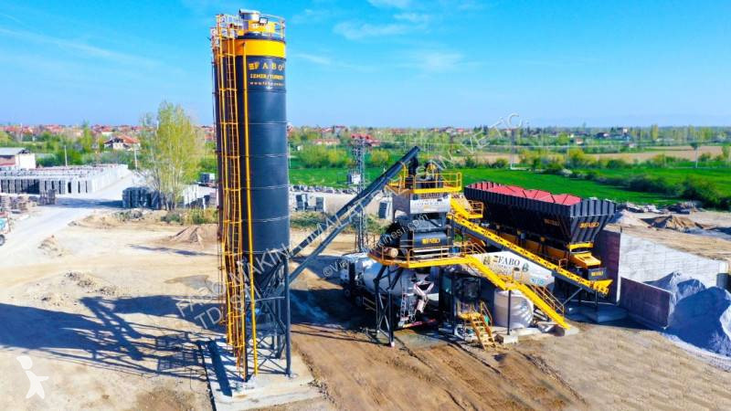 Beton Fabo  CENTRALE À BÉTON COMPACTE DE 120 M3/H