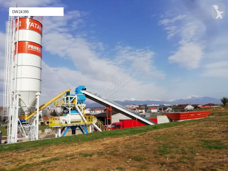 اسمنت  100 m3/s Stationary Concrete Batching...