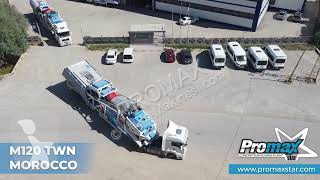 Beton  Mobile Concrete Batching Plant M120-TWN...