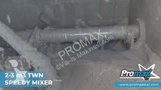 Beton  2m3 / 3m3 / 5m3 TWIN SHAFT MIXER