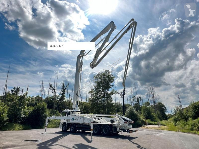 Béton Volvo FMX 500 8x4 SWAN 47m Betonpumpe...