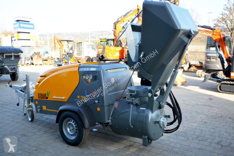 Betonárske zariadenie Putzmeister M 760 DHBS