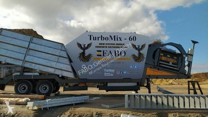 Betonárske zariadenie Fabo  Turbomix-60 Mobile...