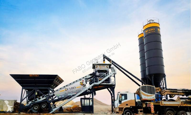 Beton Fabo  Turbomix-120 Mobile Betonmischanlage