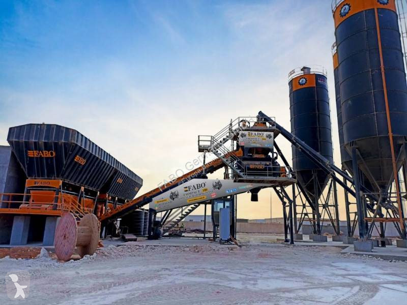 Beton Fabo  180 m³/h Kompakte Betonmischanlage