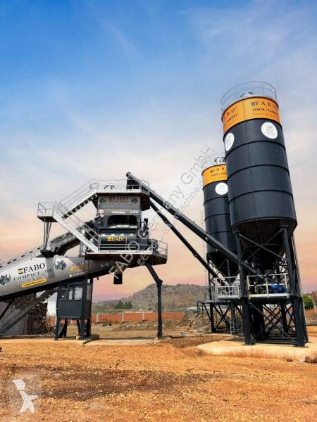 Beton Fabo  160 m³/h Kompakte Betonmischanlage
