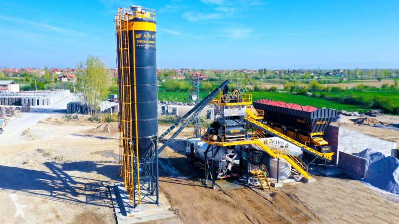اسمنت Fabo  120 m³/h Kompakte Betonmischanlage