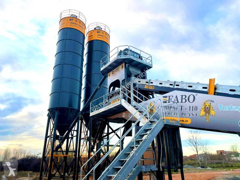 اسمنت Fabo  110 m³/h Kompakte Betonmischanlage