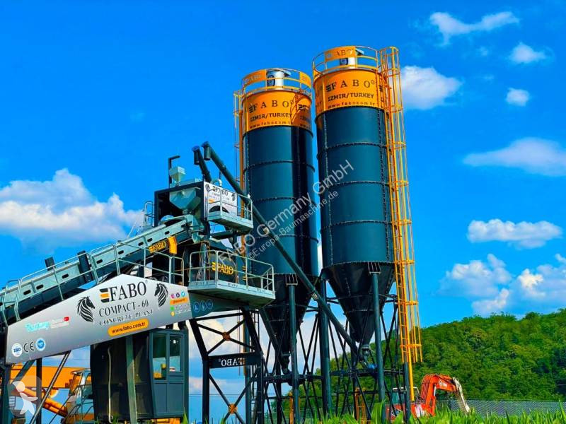 اسمنت Fabo  60 m³/h Kompakte Betonmischanlage