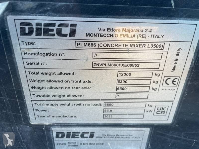 Beton Dieci L 3500 CCS