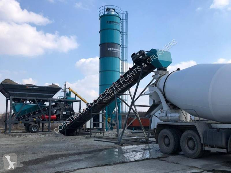 Beton Constmach Small Mobile Concrete Batching...