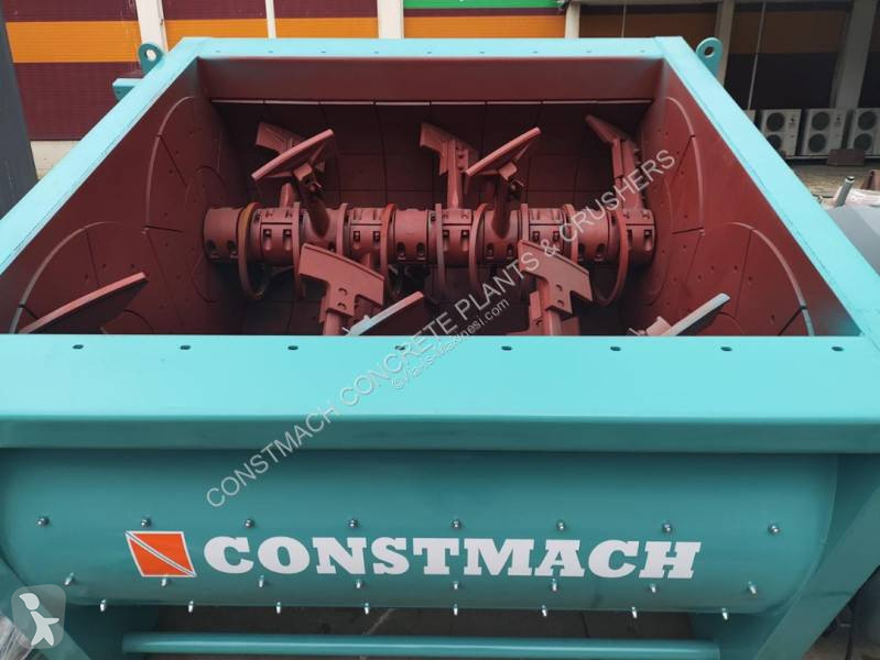 Betong Constmach Double Shaft Concrete Mixer...