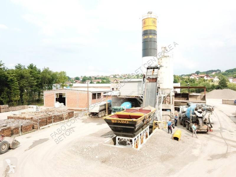 Betong Fabo  CENTRALE À BÉTON COMPACTE DE 60 M3/H