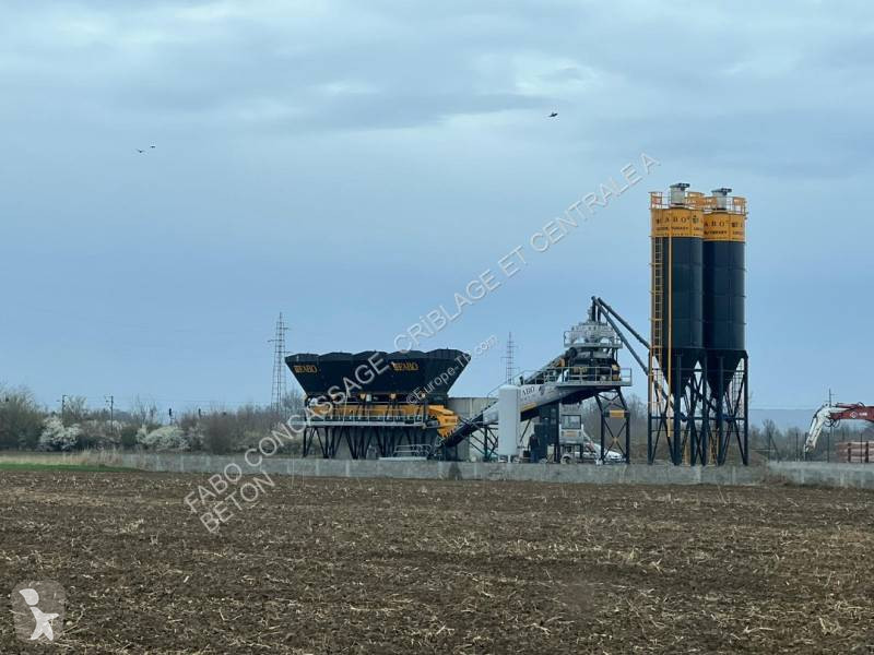 Beton Fabo  CENTRALE À BÉTON COMPACTE DE 60 M3/H