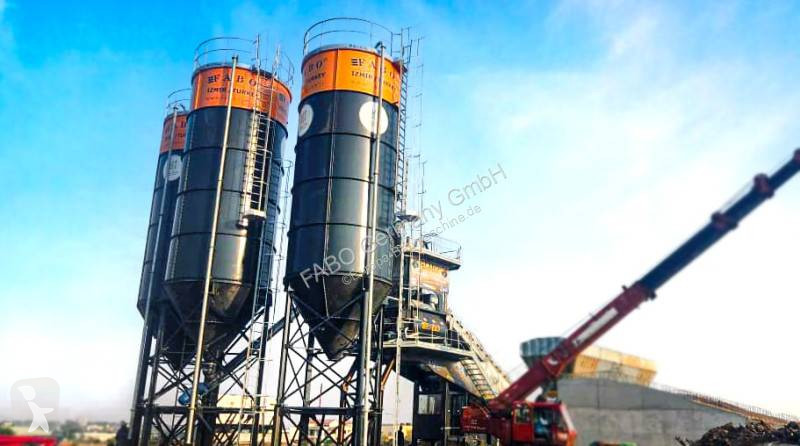 Beton Fabo  160 m³/h Kompakte Betonmischanlage