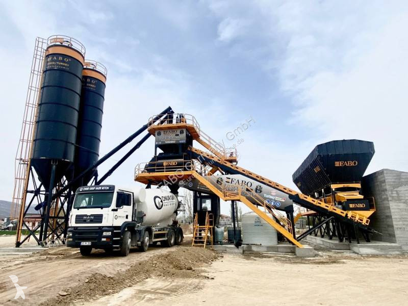 اسمنت Fabo  120 m³/h Kompakte Betonmischanlage
