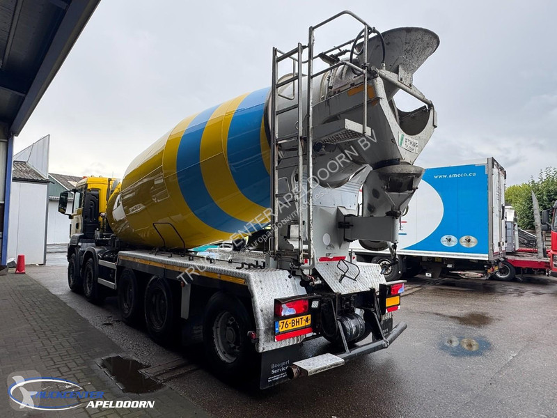Camión MAN TGS 10x4, Stetter 15m3 FHCBL,...