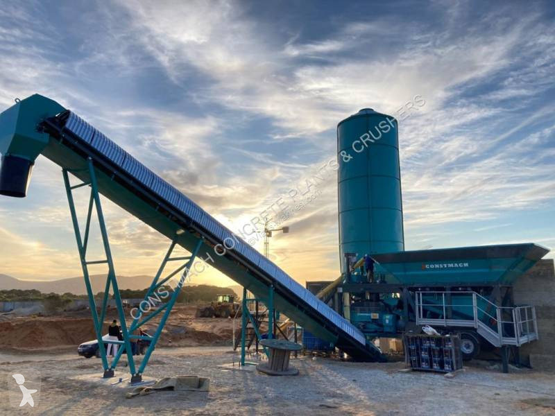 Beton Constmach Small Mobile Concrete Batching...