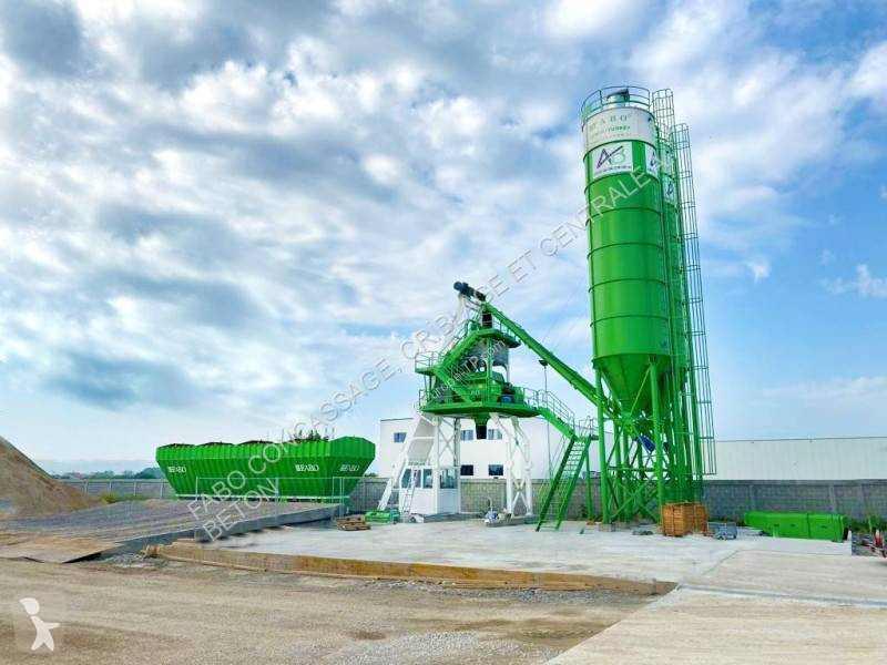 Betong Fabo  110 m³/h Compact Concrete Batching...