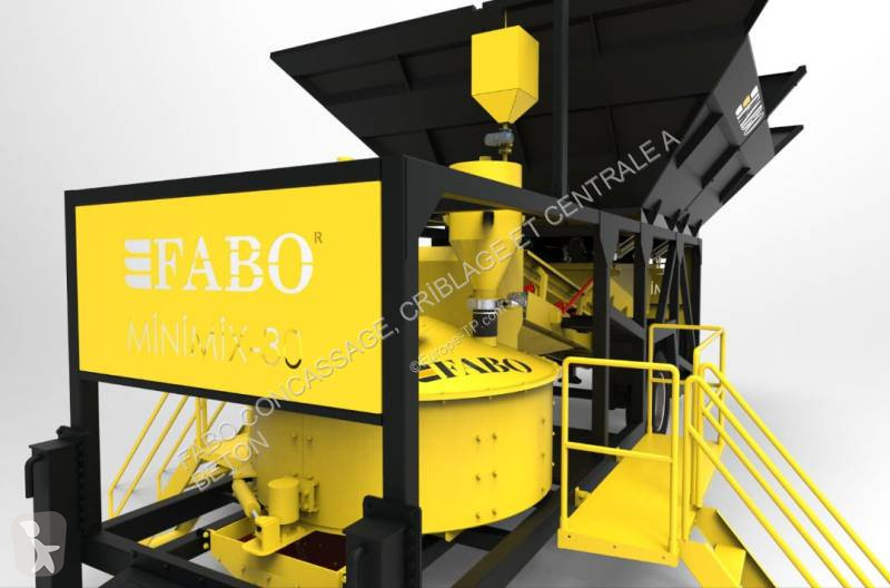 Beton Fabo  MINIMIX-30M3/H MINI CENTRALE À...