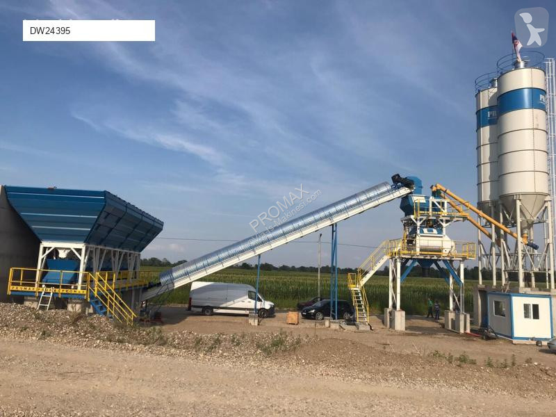 اسمنت  100 m3/s Stationary Concrete Batching...