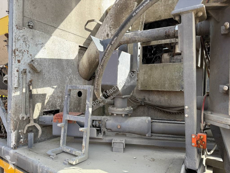 اسمنت Wirtgen WM400 + Broshuis Trailer -...