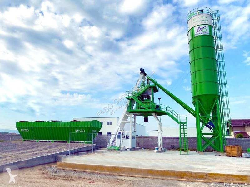 اسمنت Fabo  110 m³/h Kompakte Betonmischanlage