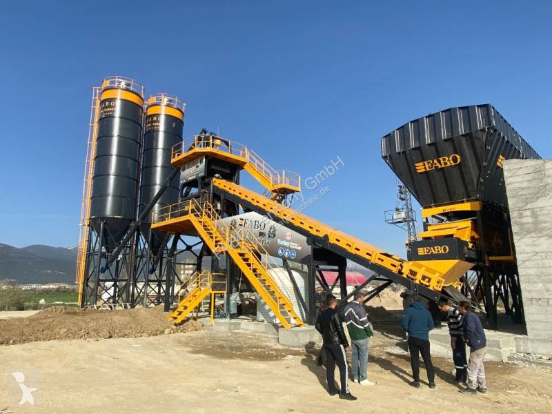 اسمنت Fabo  120 m³/h Kompakte Betonmischanlage