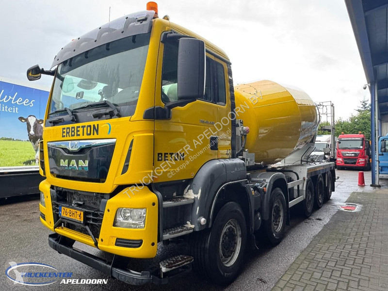 Camión MAN TGS 10x4, Stetter 15m3 FHCBL,...
