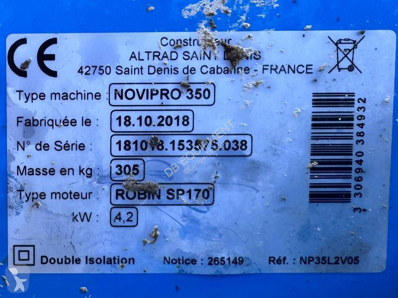 Béton Altrad  Novipro 350 Bétonnière thermique...