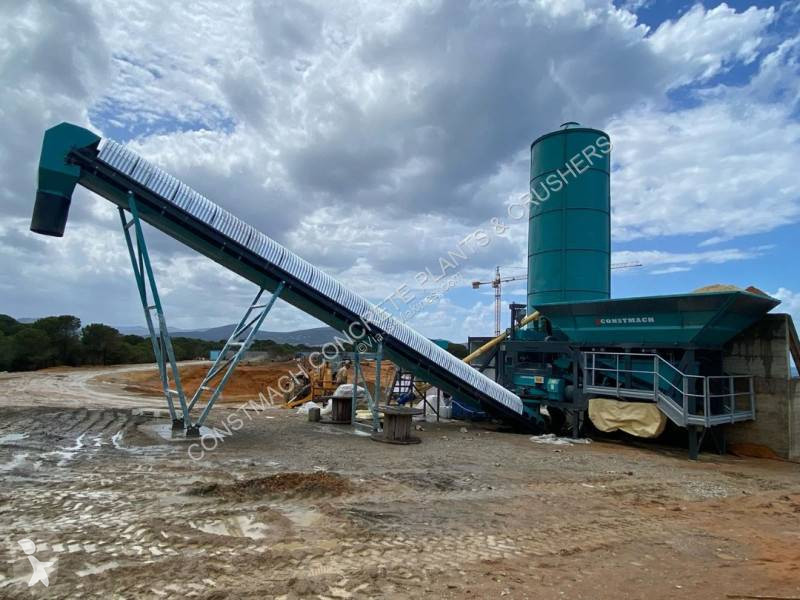 Beton Constmach Small Mobile Concrete Batching...
