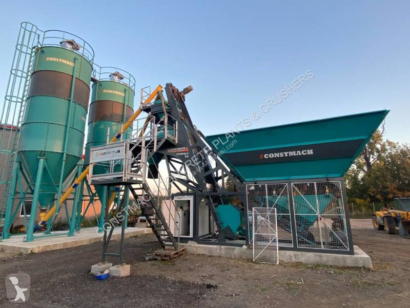 Betong Constmach 30 m³/h Compact Concrete...