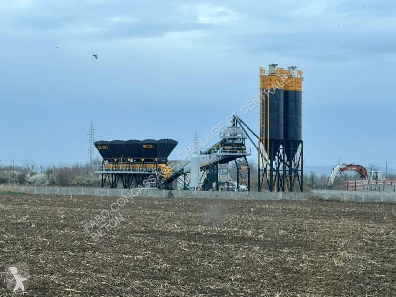 Beton Fabo  CENTRALE À BÉTON COMPACTE DE 60 M3/H