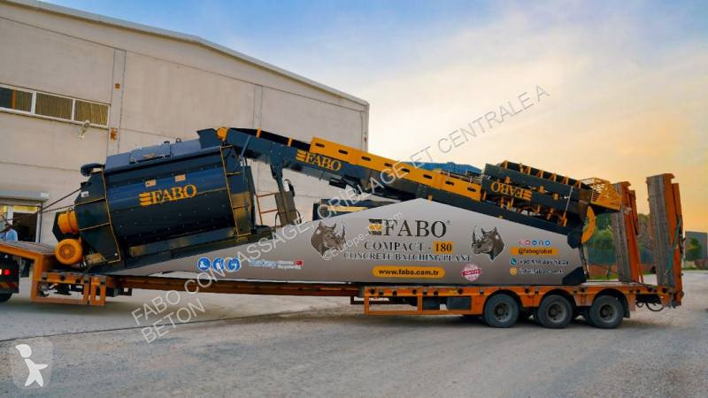Beton Fabo  180 m³/h Compact Concrete Batching...