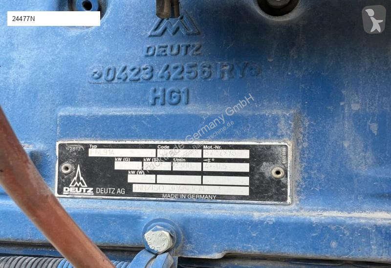 Udstyr til lastbiler  Betonmischer 8m³