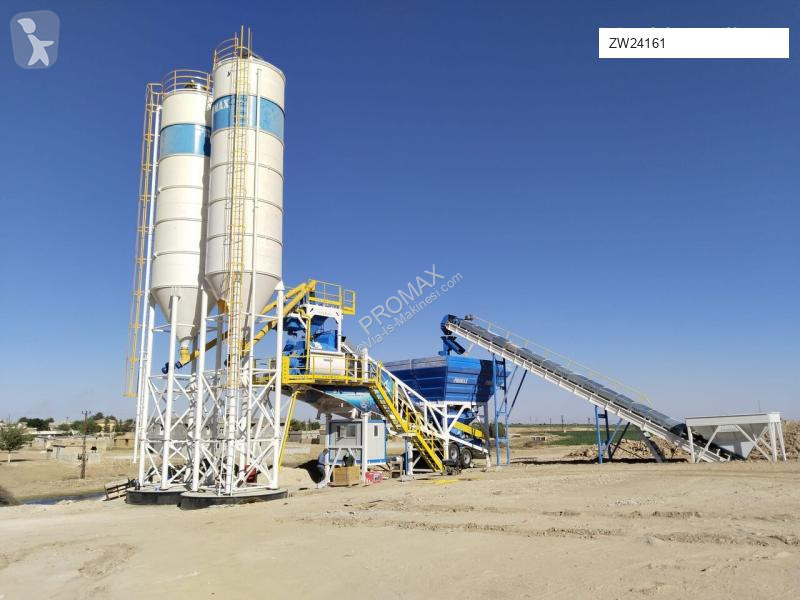 Beton  Mobile Concrete Batching Plant M120-TWN...