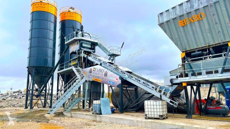 Betonárske zariadenie Fabo  120 m³/h Kompakte...