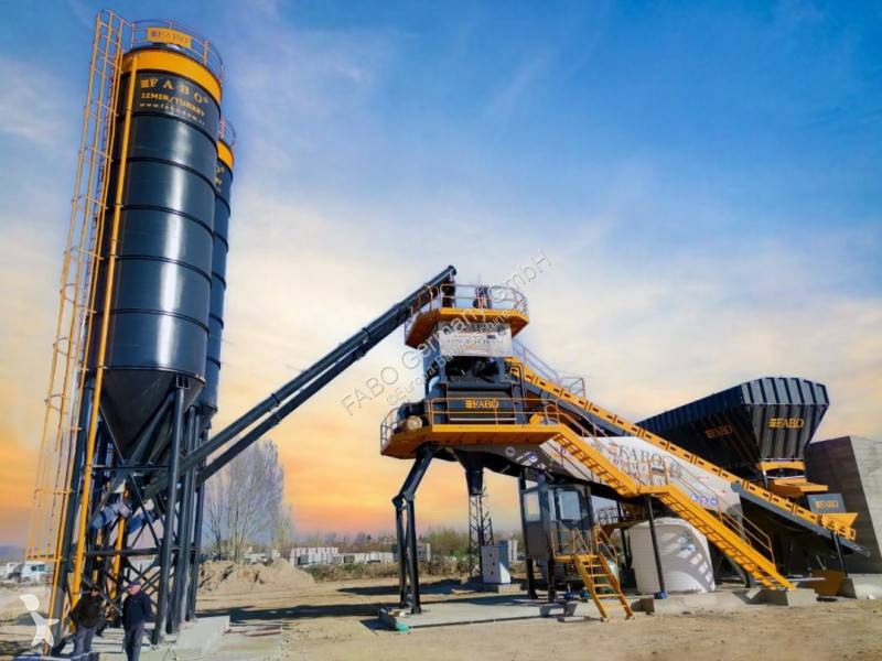 اسمنت Fabo  120 m³/h Kompakte Betonmischanlage