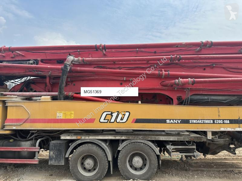 Beton Sany Used Sany 62m Concrete Pump Truck,...