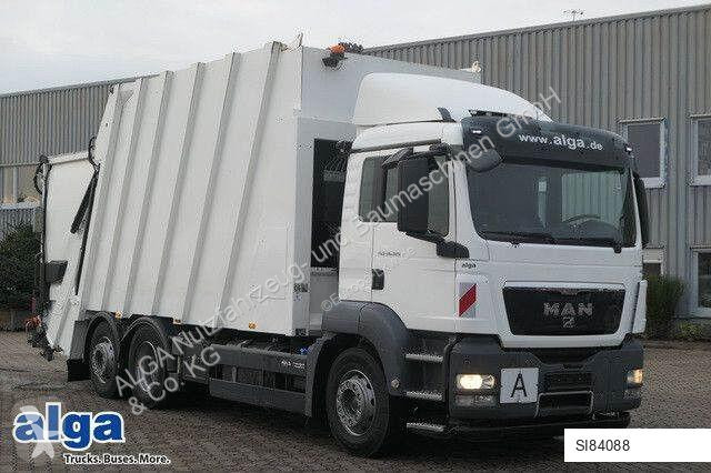 Vägmaskiner MAN TGS LL 6x2, Faun, Variopress,...