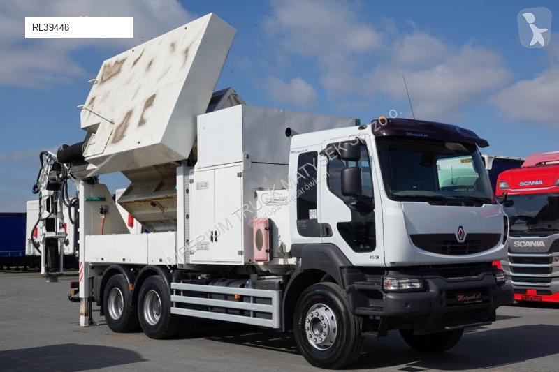 Renault MTS SAUGBAGGER 3A11T road network trucks