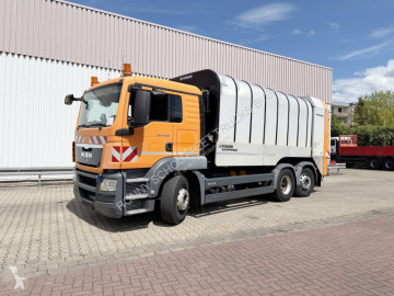 MAN 26.360 TGS 26.360 6x2-4 LL TGS 26.360 6x2-4 LL, Retarder, Lift-/Lenk, FAUN Rotopress 521, Zöller Schüttung