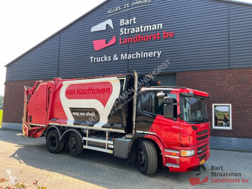 Scania G P280 6x2 vuilniswagen met eesinkNorba opbouw.