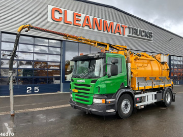 Camion hydrocureur Scania