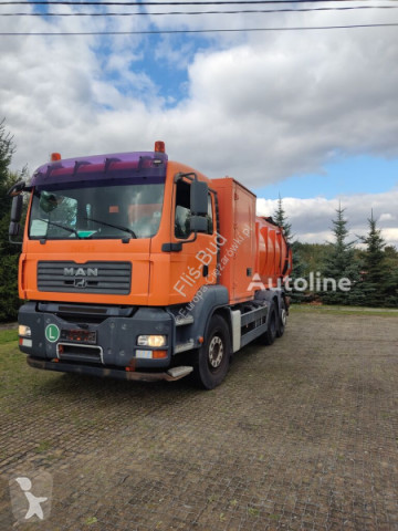 MAN waste collection truck