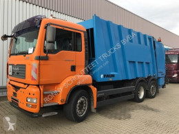 MAN TGA 26.350 6x2 BL, FAUN Powerpress 26.350 6x2 BL, FAUN Powerpress camion benne à ordures ménagères occasion