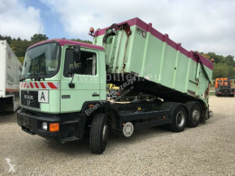 Maquinaria vial camión volquete para residuos domésticos MAN 26.342 6x2Haller M 18 WRG Kippbar