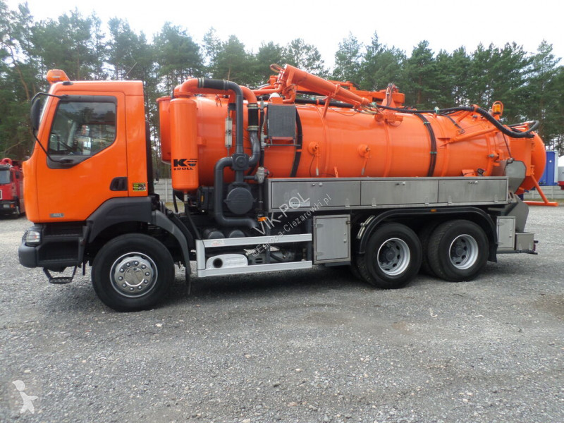 Vedere le foto Veicolo per la pulizia delle strade Renault Kerax - 6x4 KROLL WUKO Water recycling